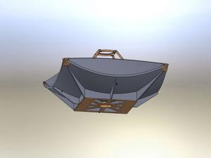  2.4m Foldable Carbon Fiber Vehicle-mounted Antenna 