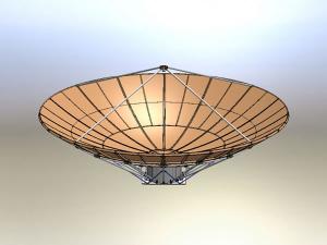  8.54m Weather Radar Antenna Reflector 