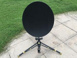 0.6m Ku-band, Ka-band Carbon Fiber Flyaway Antenna