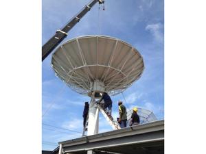  6.2m C-band, Ku-band Rx Only Antenna 