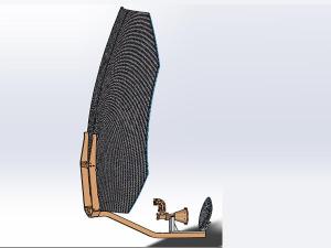  1.2m Ku-band Carbon Fiber Reflector 