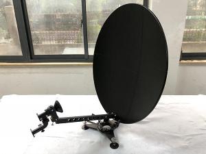  0.75m Ka-band Carbon Fiber Flyaway Antenna 