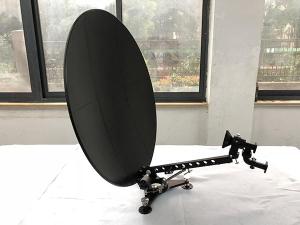  0.75m Ka-band Carbon Fiber Flyaway Antenna 