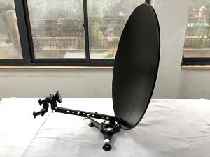  0.75m Ka-band Carbon Fiber Flyaway Antenna 