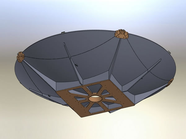  2.4m Foldable Carbon Fiber Vehicle-mounted Antenna 