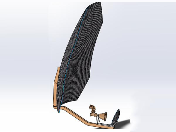  1.2m Ku-band Carbon Fiber Reflector 