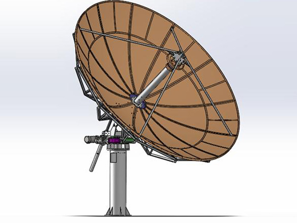  4.5m Ka-band RxTx Antenna (Turntable Mount) 